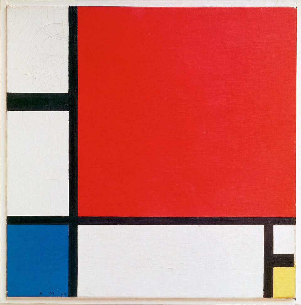 Composition with Red, Blue and Yellow, 1930